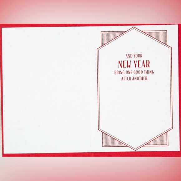 ⭐️BOGO // NWT Christmas and New Year Card (for anyone) - Picture 3 of 3